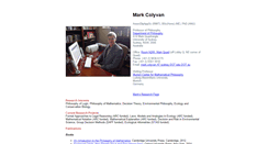 Desktop Screenshot of colyvan.com