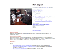 Tablet Screenshot of colyvan.com